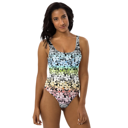 Queer Pride Aloha One-Piece Swimsuit